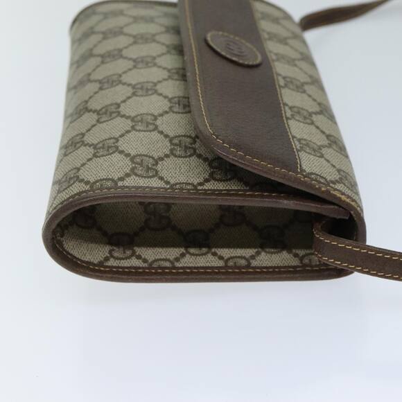 GUCCI GG Supreme Shoulder Bag Pvc Leather Beige 004 89 004 89 - Picture 4 of 16